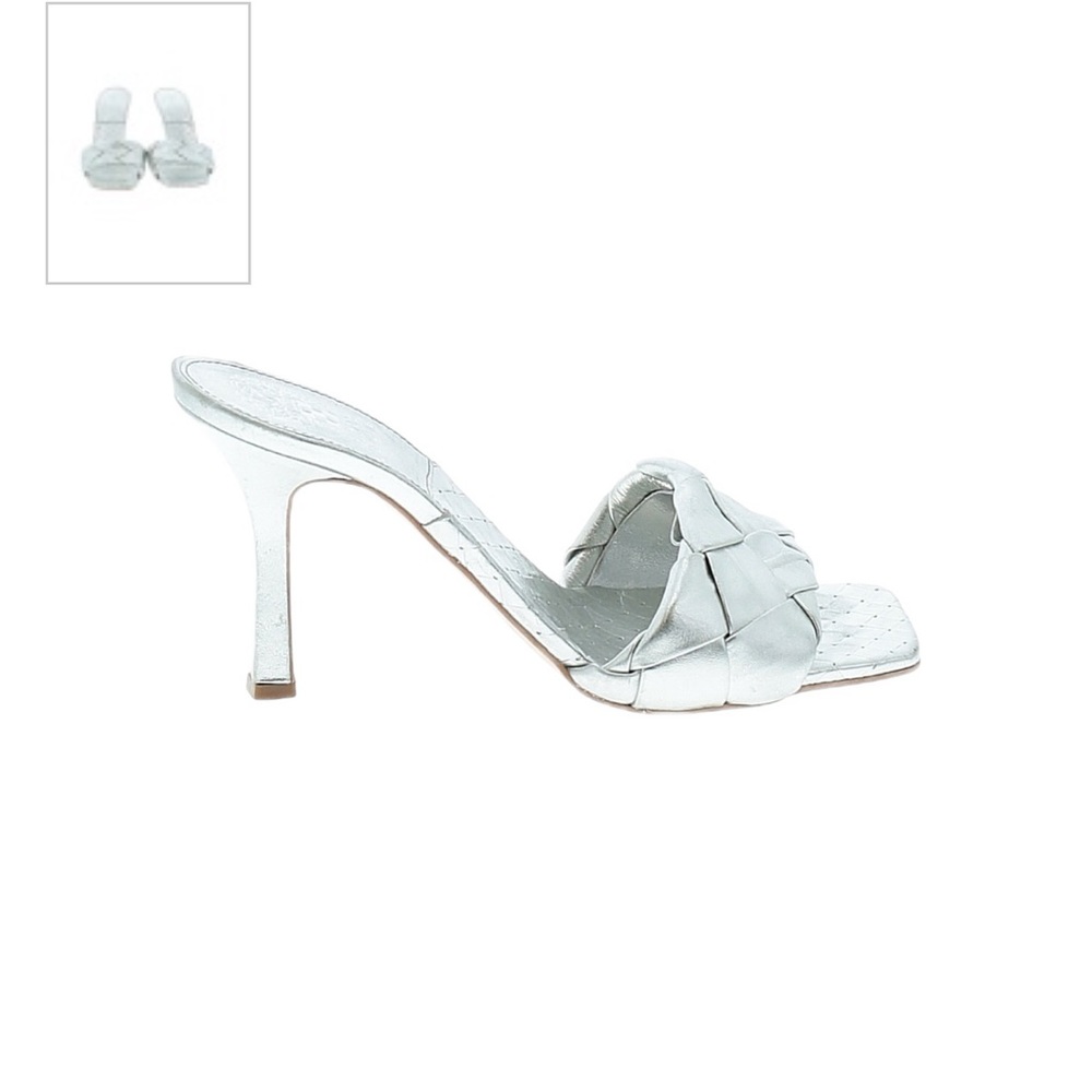 Vince Camuto Metallic Heeled Mules